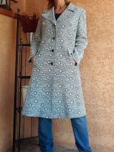 Manteau Diolen Vintage