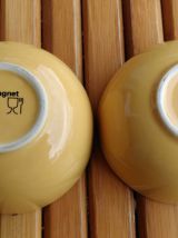 bols jaunes publicitaire chocolat POULAIN 