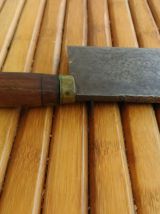 Hachoir - Feuille de boucher -vieil outil