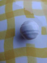 soupière vintage SALINS carreaux jaune et blanc