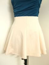 Jupe patineuse neuve rose poudré