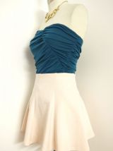 Jupe patineuse neuve rose poudré