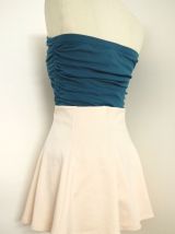 Jupe patineuse neuve rose poudré