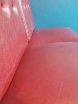 Paire de 2 banquettes de bistrot