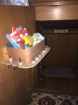 Machine à coudre meuble vintage Singer