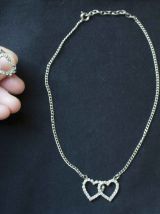 collier et bague coeur