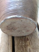 bouteille en terre cuite vernissée