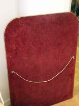 Grand miroir Louis Philippe vintage doré années 60 