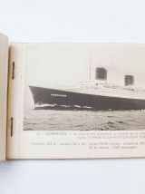 carnet cartes postales Le Normandie