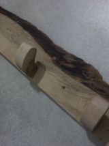 PORTE MANTEAU EN NOYER MASSIF