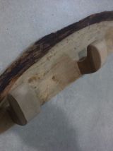 PORTE MANTEAU EN NOYER MASSIF