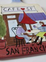 déco murale café San Francisco 