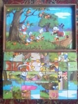 Boite de cubes Walt Disney - vintage