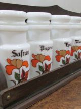 Etagère pots à épices Vintage 