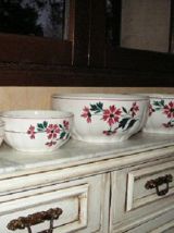  Lot 5 de saladiers Saint AMAND,Julienne 