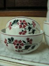  Lot 5 de saladiers Saint AMAND,Julienne 