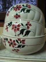  Lot 5 de saladiers Saint AMAND,Julienne 