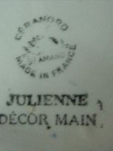  Lot 5 de saladiers Saint AMAND,Julienne 