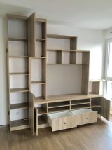 Meuble TV bibliothèque ARCHEA