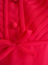 Robe babydoll rose fuchsia fluo vintage 60's