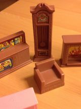 MOBILIER POUR MAISON DE POUPEES / SALON CUISINE CHAMBRE SALLE DE BAIN