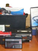 Lot de 8 équipements photo, vidéo, audio 1940-1980