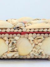 Superbe grande boite "coquillages" ancienne Années 50/60