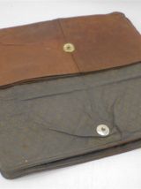 Étui vintage en cuir, idéal pour tablette