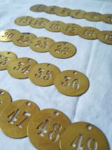 Plaque d hôtel en laiton