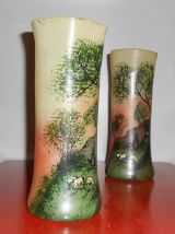 Paire de vase signé Leg