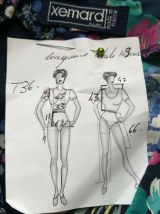 Robe porte-feuille vintage fleurie inspiration 50 taille 34 36