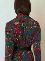 Robe vintage multicolore Gevana 