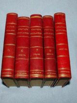  5 livres travaux scolaire anciens