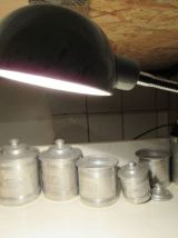Lampe industrielle, atelier garage en tôle avec bras flexibl