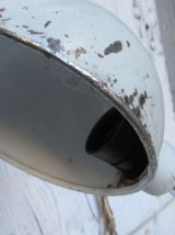 Lampe industrielle, atelier garage en tôle avec bras flexibl