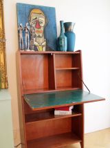 Secrétaire bureau vintage scandinave 50's