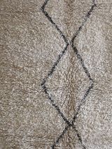 Grand tapis Beni ouarain Marmoucha (2M90 sur 1M85)
