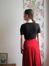 Antoinette - Jupe-culotte plissée Sonia Rykiel