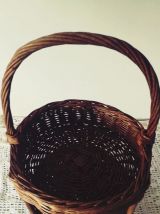 porte bouteille rotin - Bar -panier en osier-