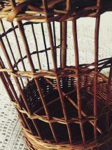 porte bouteille rotin - Bar -panier en osier-