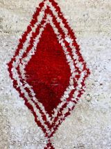 Tapis boucherouite berbère tissé main au Maroc