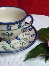 Tasses pot à lait sucrier Teresa Bud