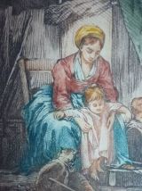 Gravure 19ème s.G. Schlumberger