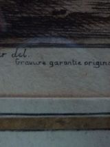 Gravure 19ème s.G. Schlumberger