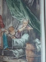 Gravure 19ème s.G. Schlumberger