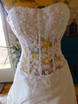Magnifique robe de mariée couture