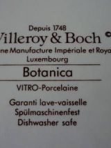 Plateau poivrière salière et moutardier Villeroy et Boch