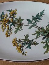 Plateau poivrière salière et moutardier Villeroy et Boch