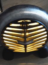 chauffage electrique détourner en lampe, luminaire  