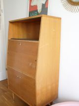 Secrétaire vintage pieds compas dans son jus